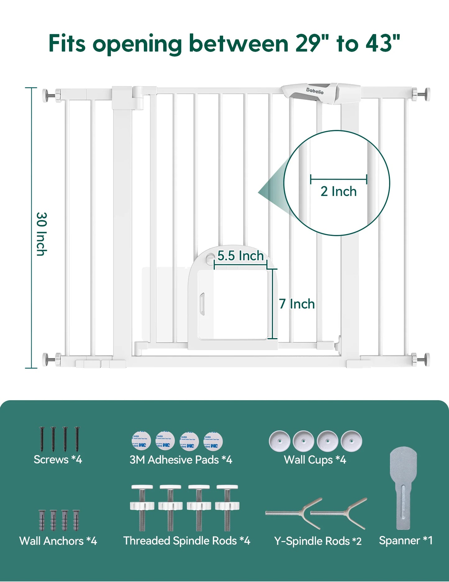 Multi-Pack for Stairs Doorways & Hallways
