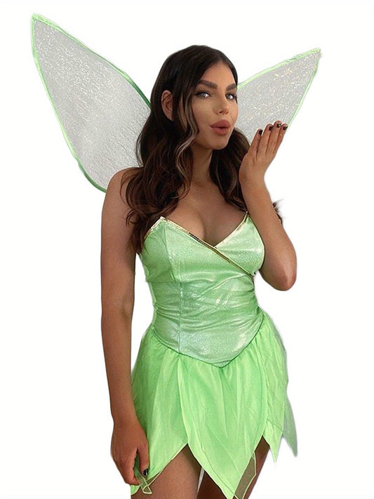 Women’s   Halloween Costume Fairy Dress | Sequin Sleeveless Mini