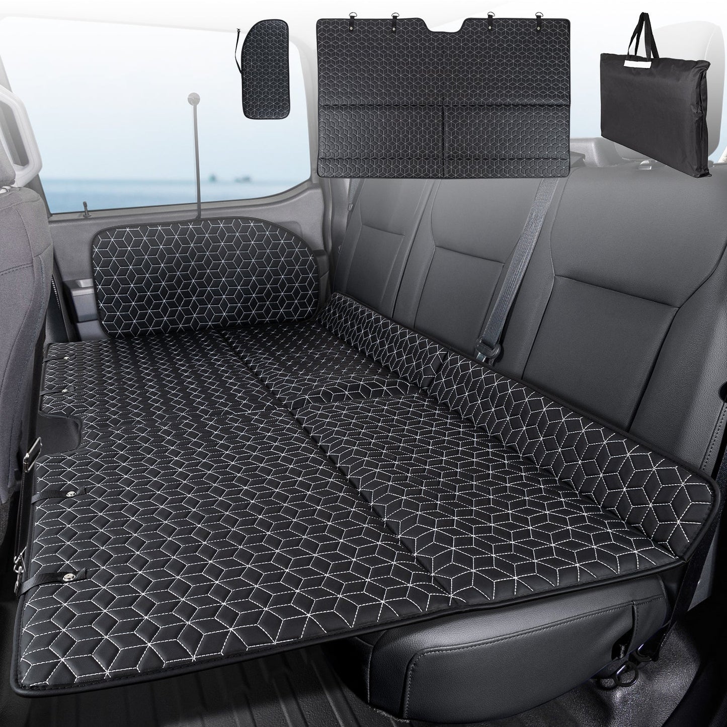 Non Inflatable Truck Bed Mattress for F150 /RAM 1500/Toyota/tundra/GMC/Tundra