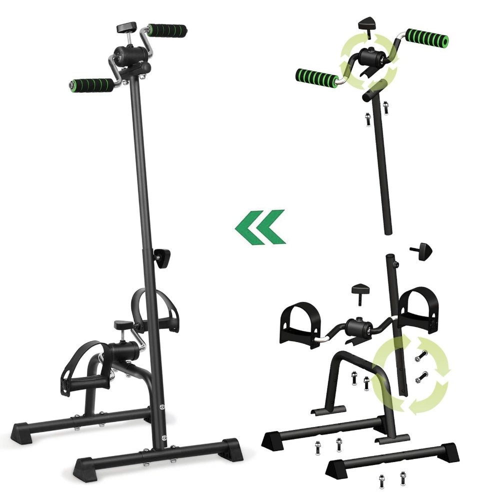 Seated Foot & Arm Pedal Exerciser for Elderly