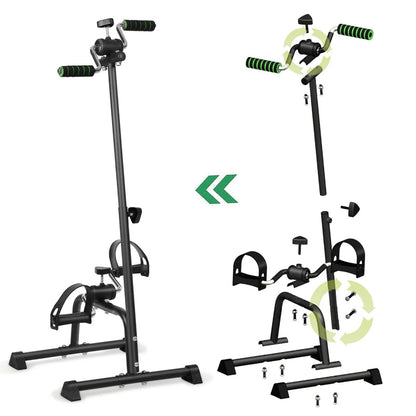Seated Foot & Arm Pedal Exerciser for Elderly