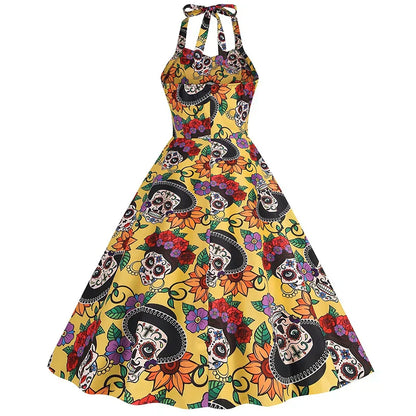 Women's Halloween Costume Dress | Halter Neck