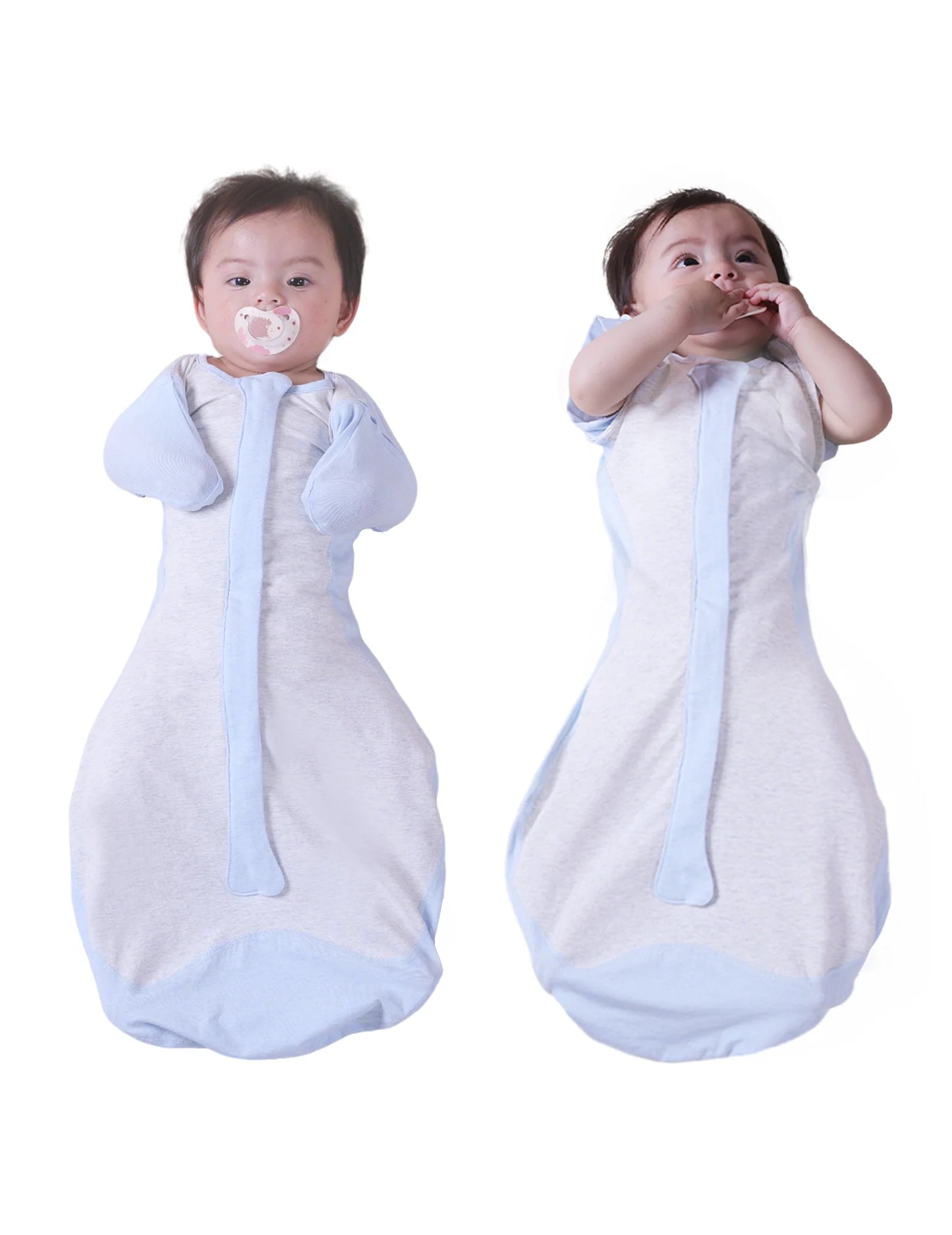 Babelio Baby Swaddle | Temp-Sensing & Detachable Sleeves