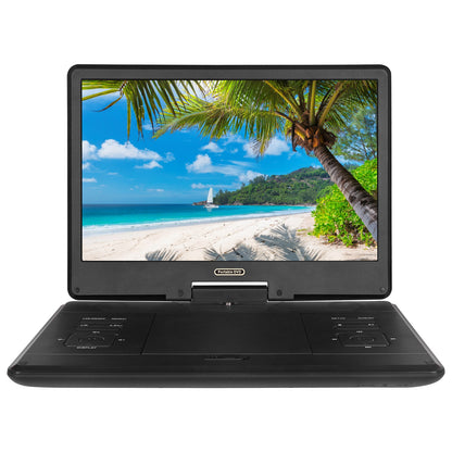 17.5" Portable DVD Player with 15.6" Large HD 6 Hours Rechargeable Battery