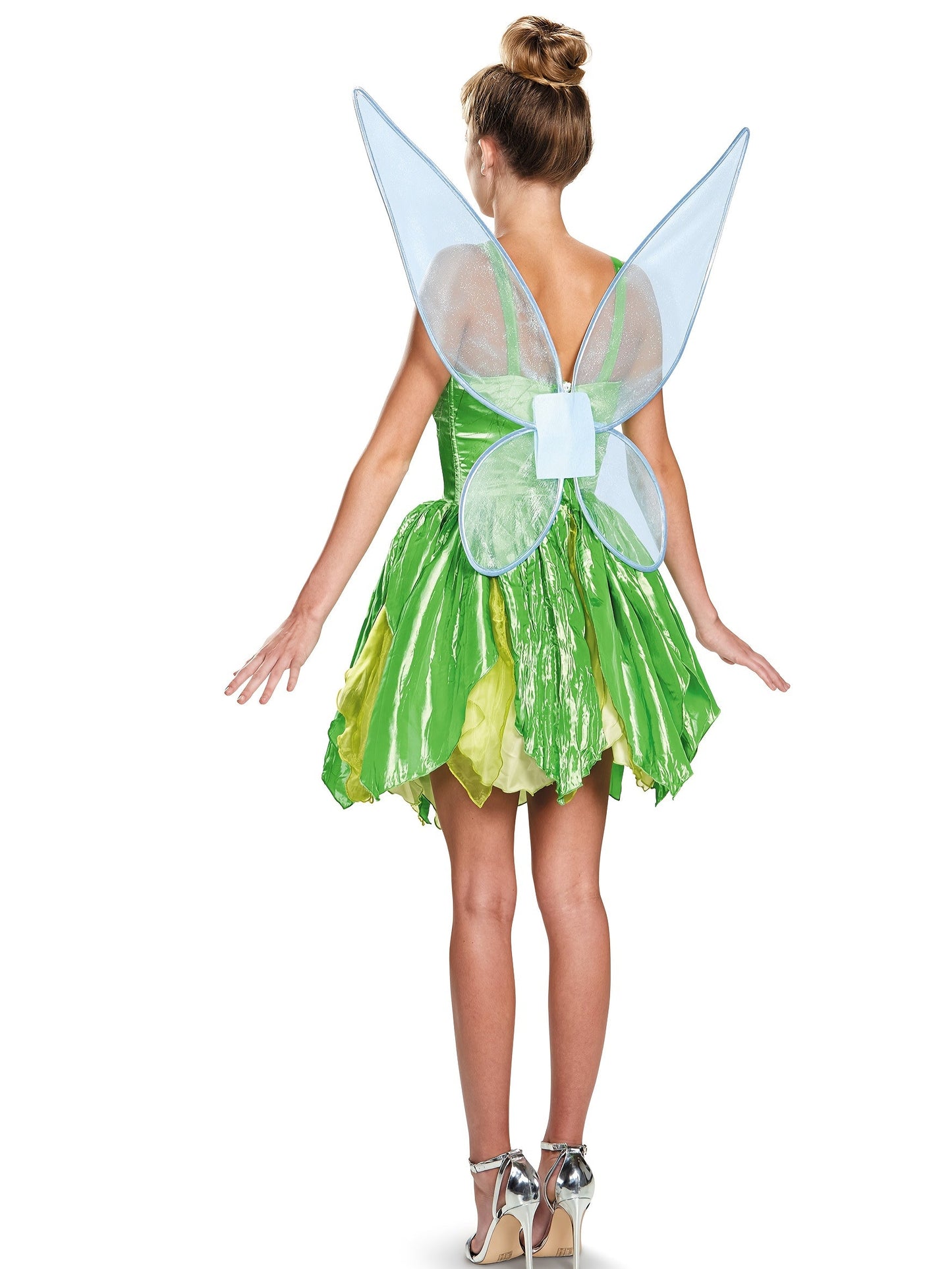 Women Fairy Winged Halloween Costume Dress | Mini Sleeveless