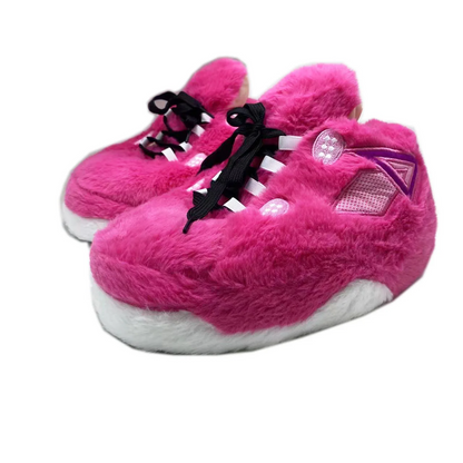 Comfy Jordan Max Plush Sneaker Slipper House Shoes