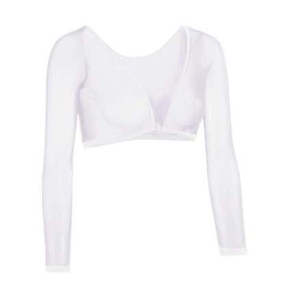 Amazing Arm Sleeve Shapewear Sexy Short Crop Tops