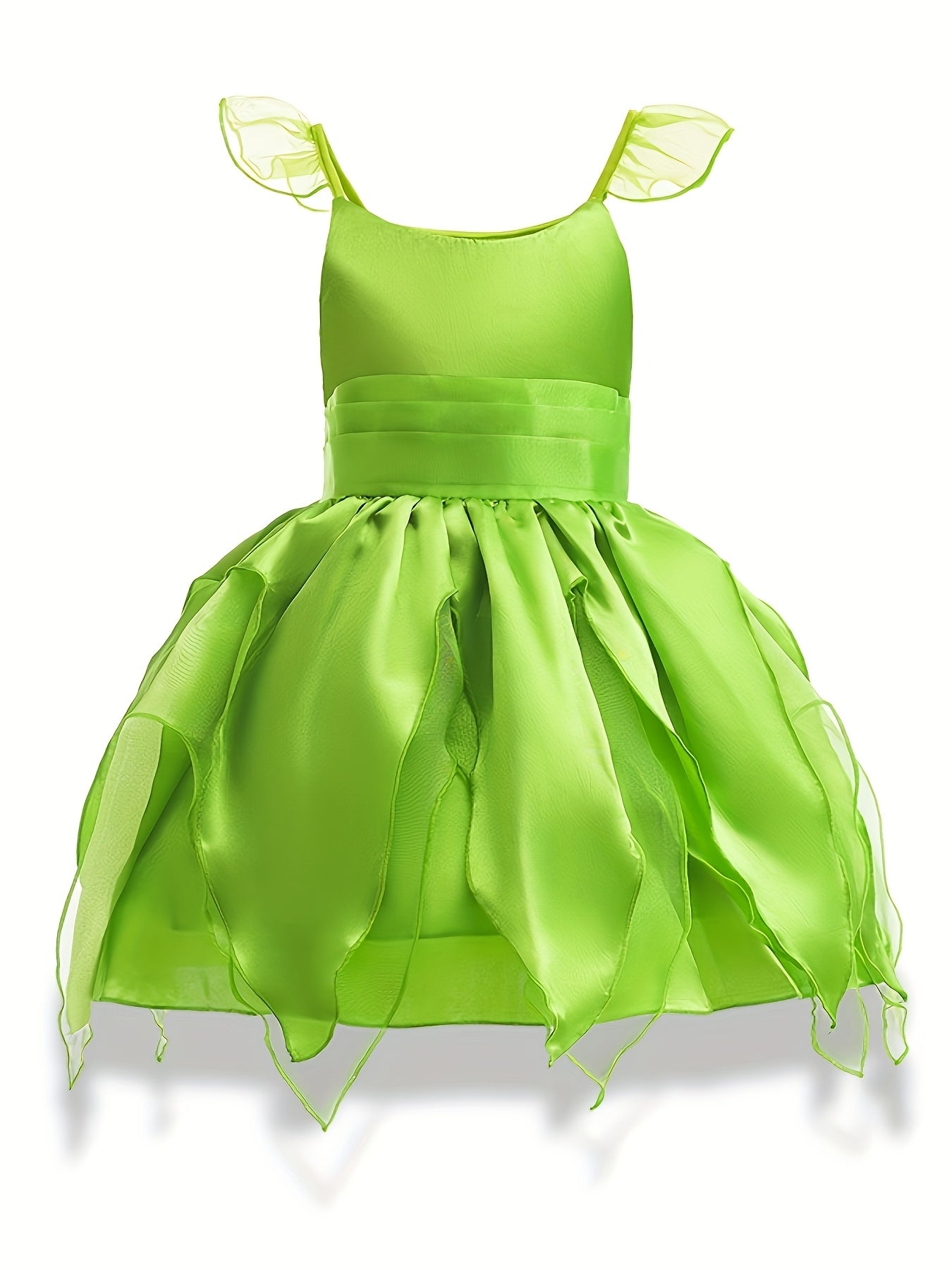 Girls Magical Fairy Halloween Costume Dress | Sleeveless Wings