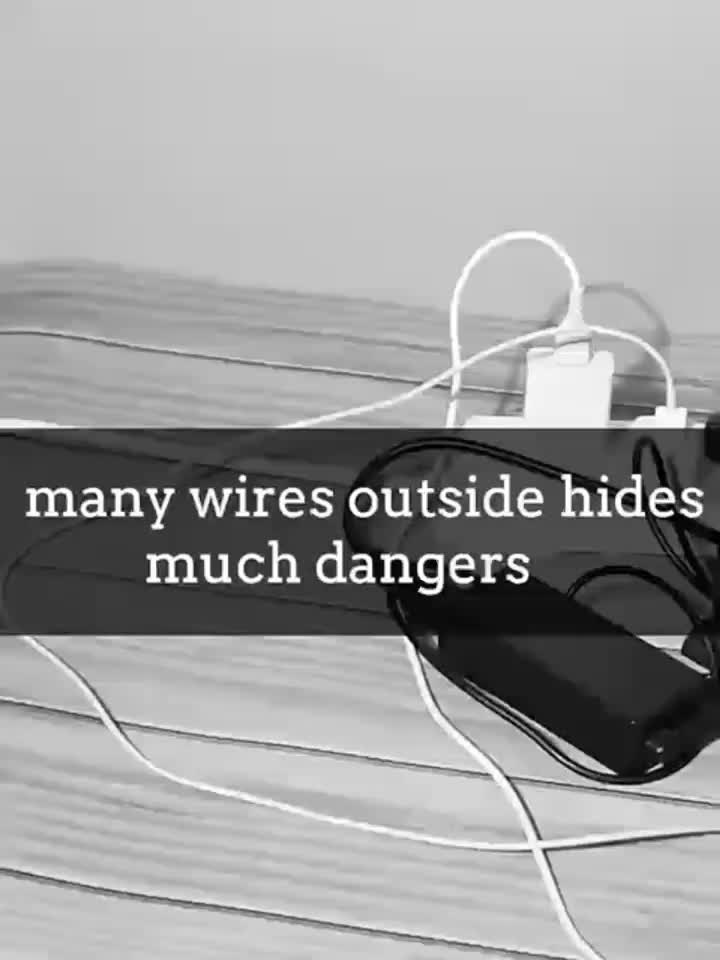 Skorter | Multifunctional Cable Management Box - Solution for Messy Cables