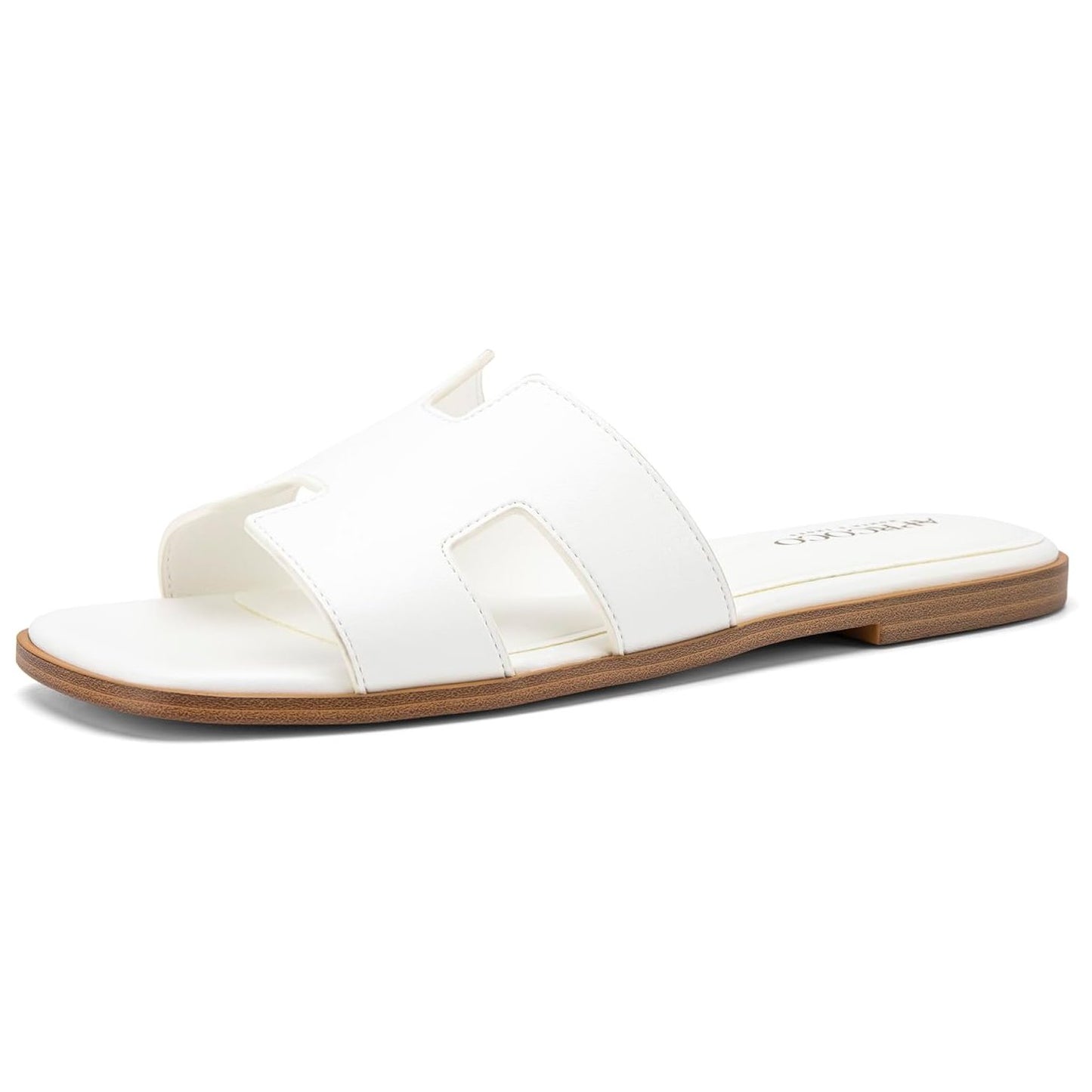 Flat Sandals with Cut Out Strap : Dressy Classic H-Band Flats Sandals