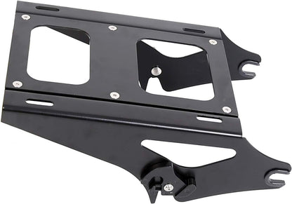 Two Up Tour Pack Mount Rack Bracket For Harley Touring Road King Glide