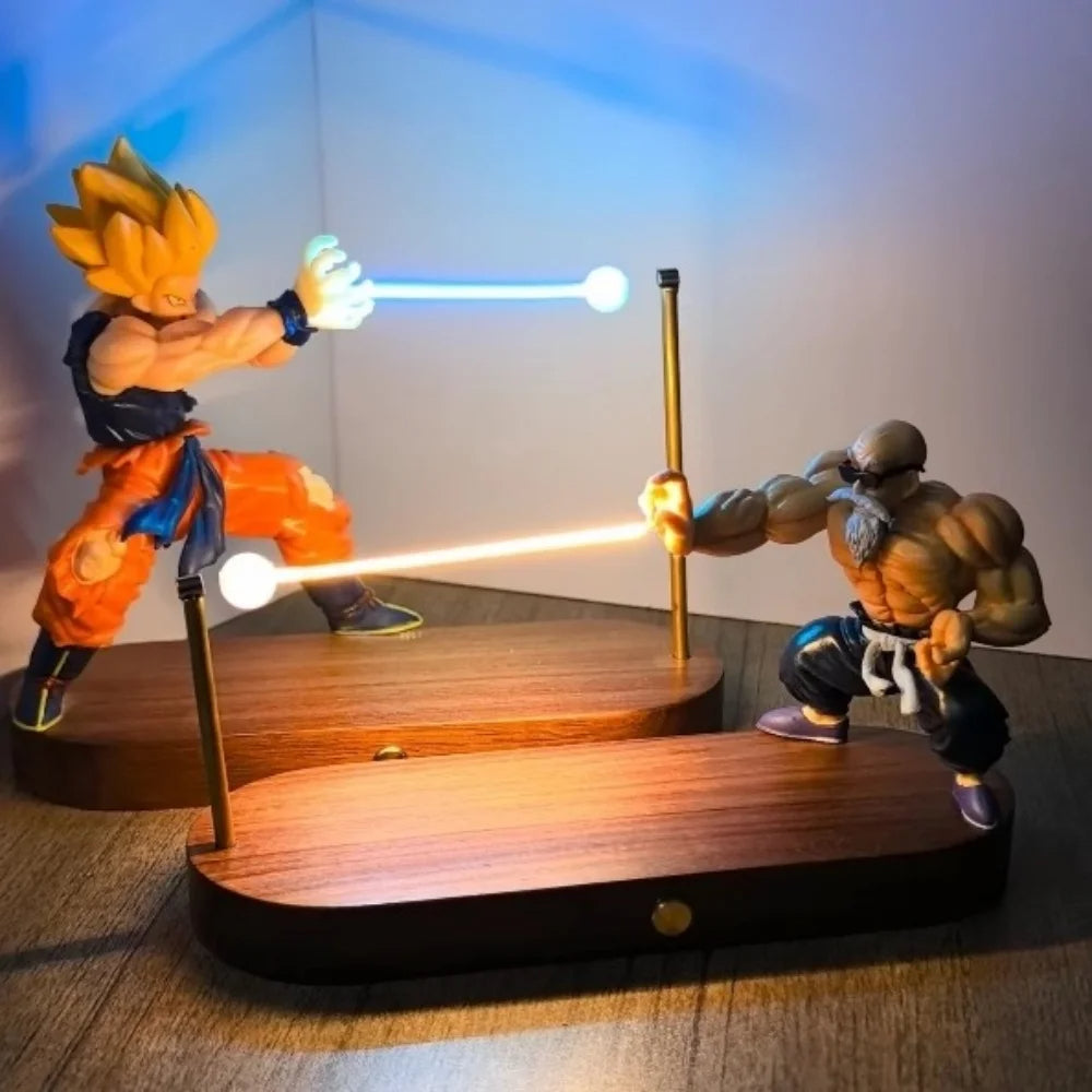 Dragon Ball Son Goku Kamehameha Magnetic Night Lamp