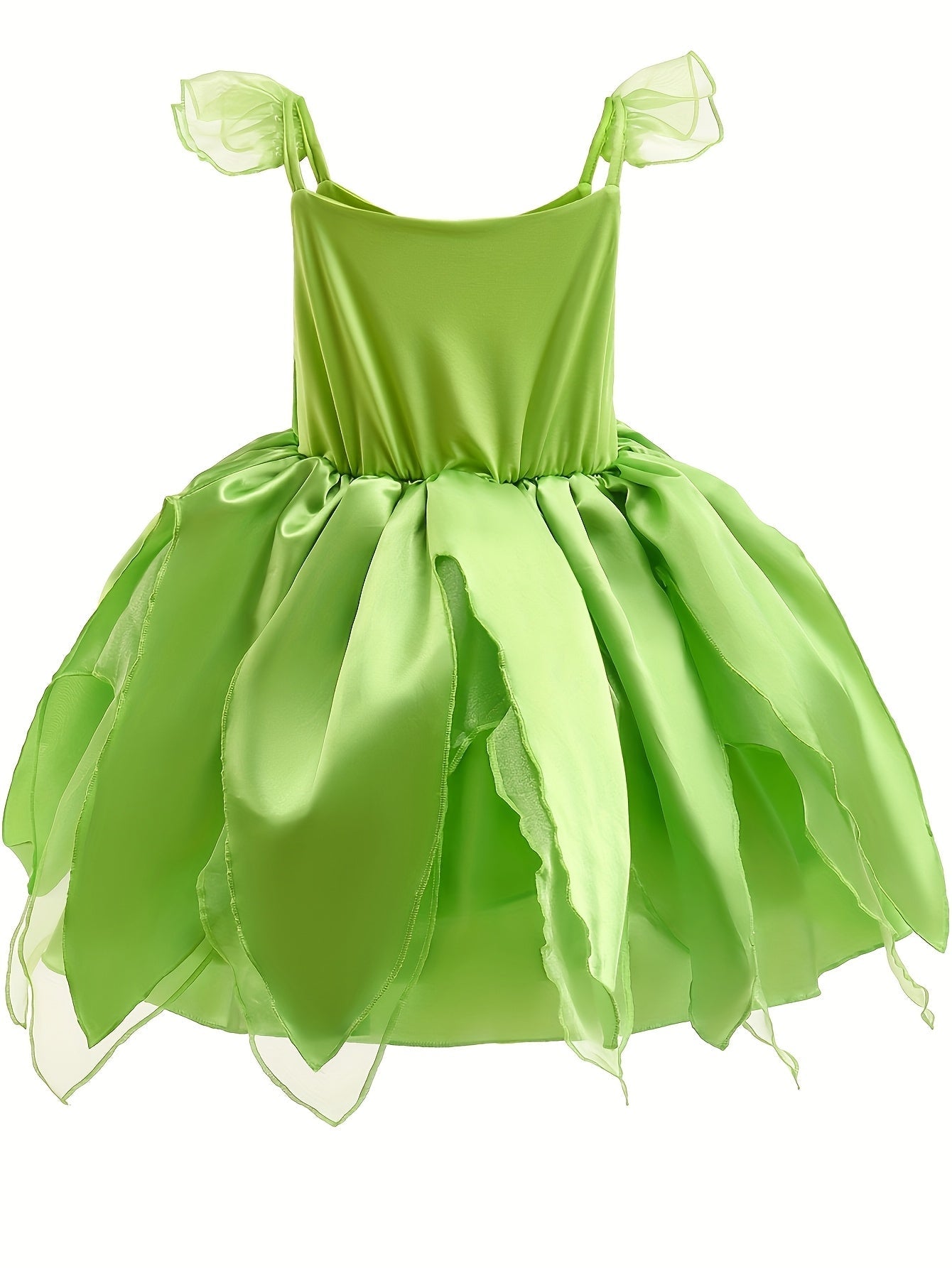 Girls Magical Fairy Halloween Costume Dress | Sleeveless Wings