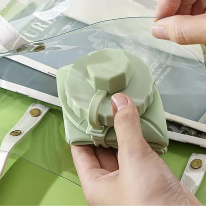 600ml Folding Silicone Water Bottle Built for Life on the Move