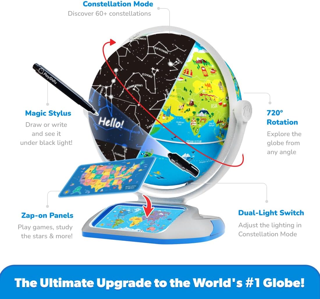 Children's Interactive Educational Globe