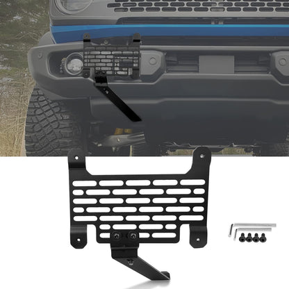 Front Plate Frame for Modular Steel Bumper Compatible with Bronco 2021-2024
