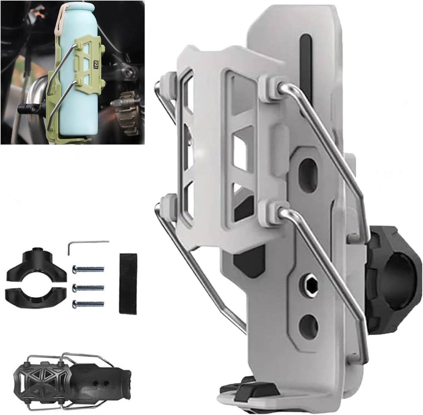 Adaptive Cycling Bottle Holder – Universal Bike & Motorcycle Cup Mount