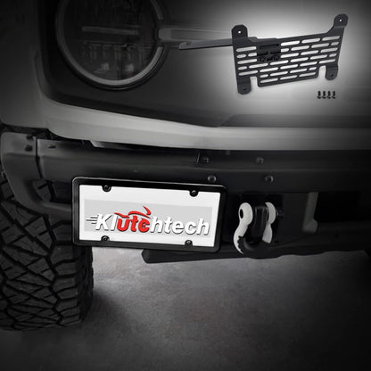Front Plate Frame for Modular Steel Bumper Compatible with Bronco 2021-2024