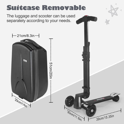 Scooter Luggage Carry On Scooter Suitcase
