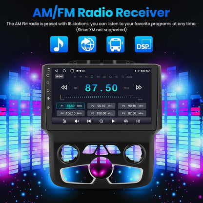 [2+64GB] Android 13 Car Stereo for Dodge Ram 1500 2500 3500 2013-2018