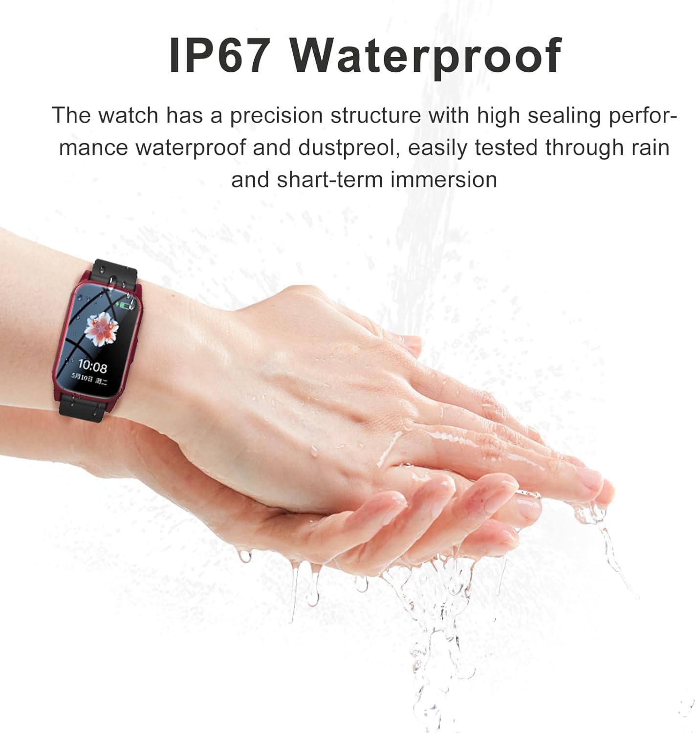 Senior GPS Smartwatch with Fall Detection
