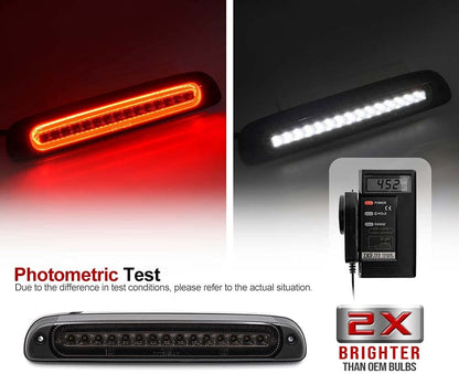 Upgraded Led Third Brake Light Replacement for 1999-2016 Ford F250 F350 Super Duty 95-03 Ranger