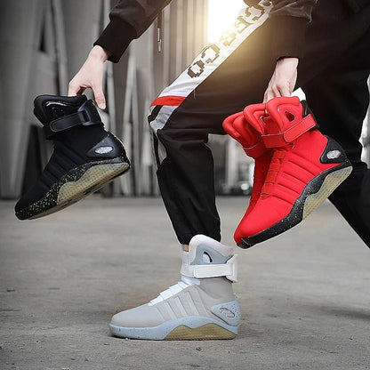 GlowStrides USB Rechargeable LED Boot Sneaker Shoes