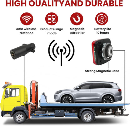 New Magnetic Wireless Trailer Lights For Trucks, Boat, RV, Vehicle, Camper