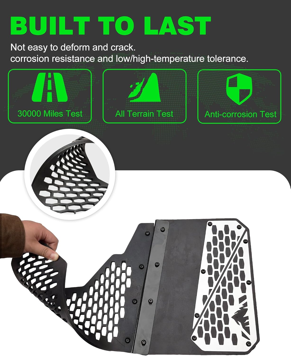 2 Pcs Truck Mud Flaps Fit for Ford F150 F250 F350 F450