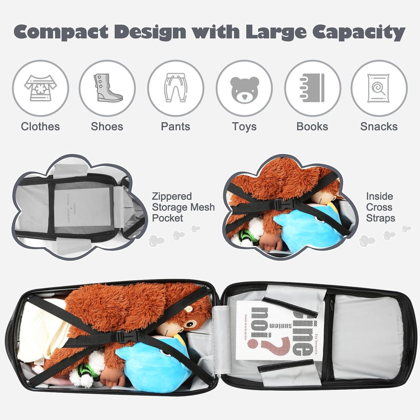 Scooter Luggage Carry On Scooter Suitcase