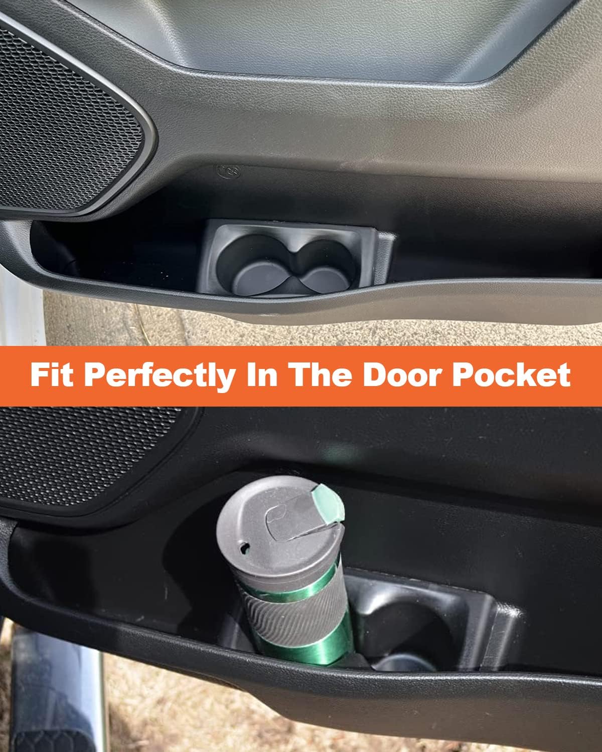 2Pcs Cup Holders Insert Compatible With 2019-2026 Ram 1500