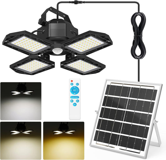 1500LM Solar Shed Light