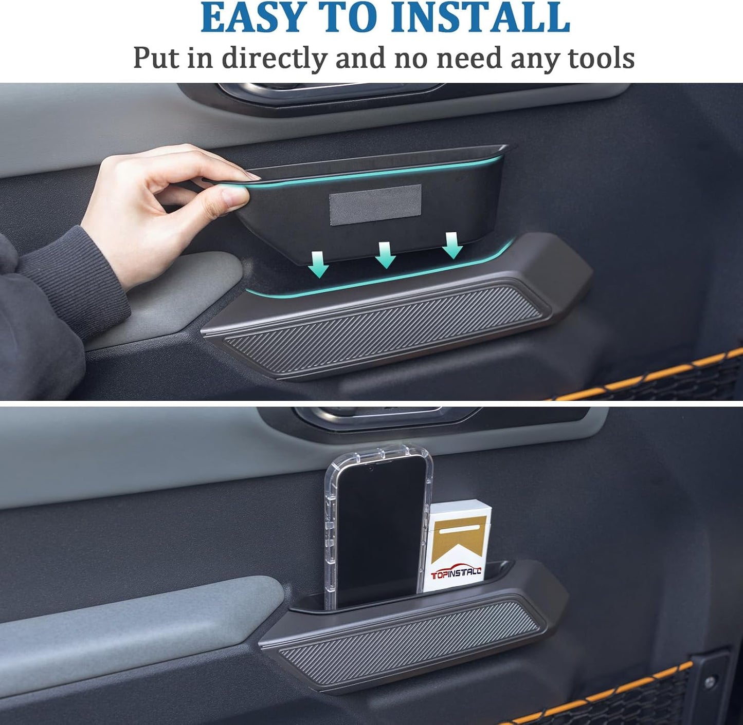 ABS Plastic Door Handle Storage Box