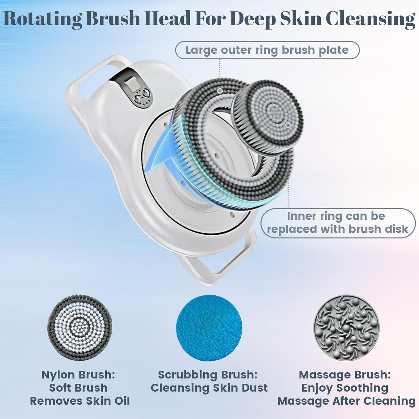 Electric Shower Brush for Body