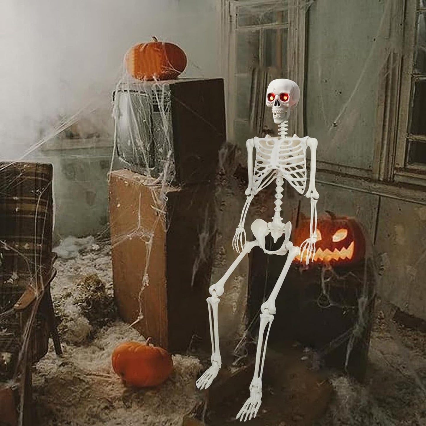 Giant 6 FT Halloween Skeleton Decoration
