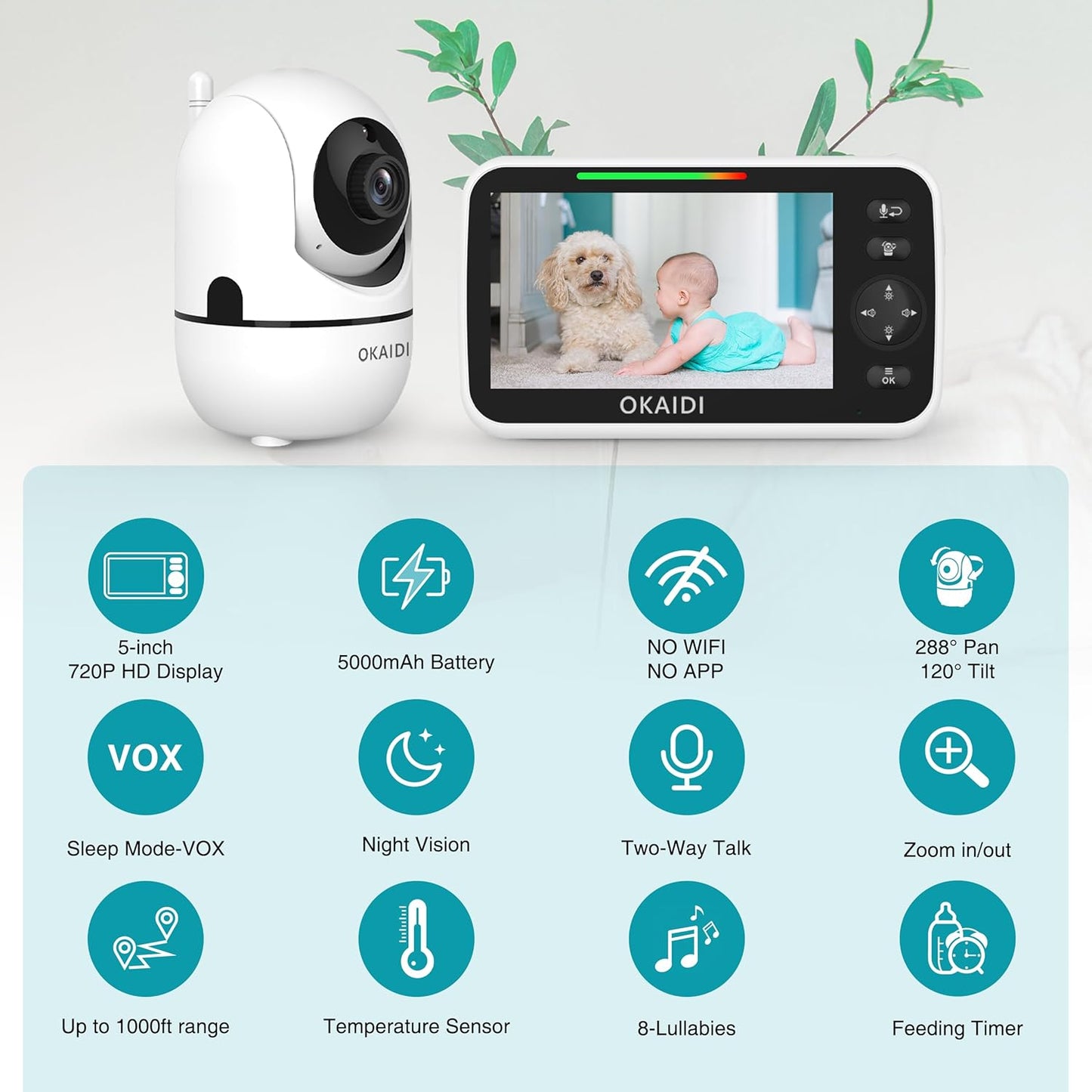 Wireless Baby Car Camera
