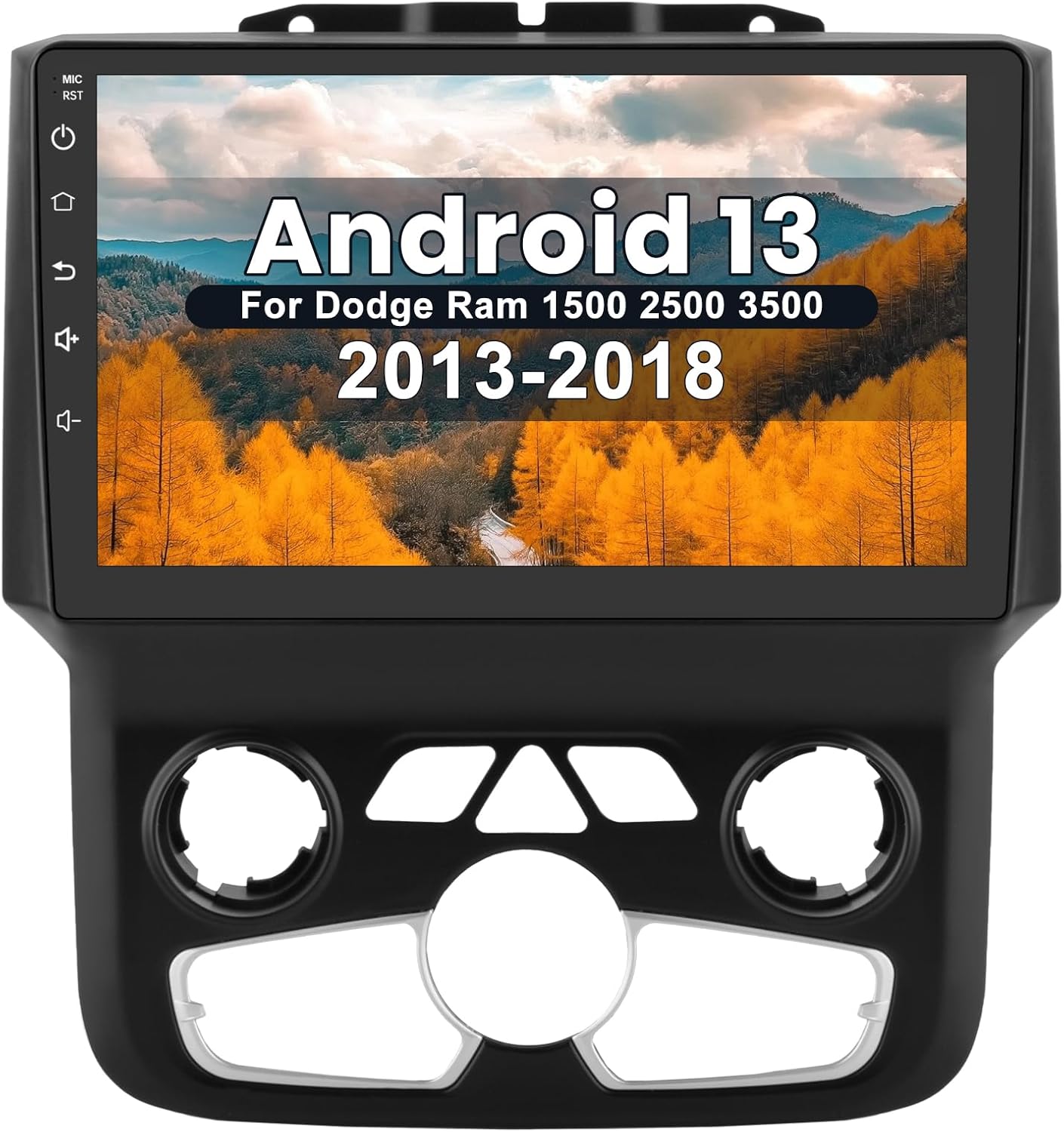 [2+64GB] Android 13 Car Stereo for Dodge Ram 1500 2500 3500 2013-2018