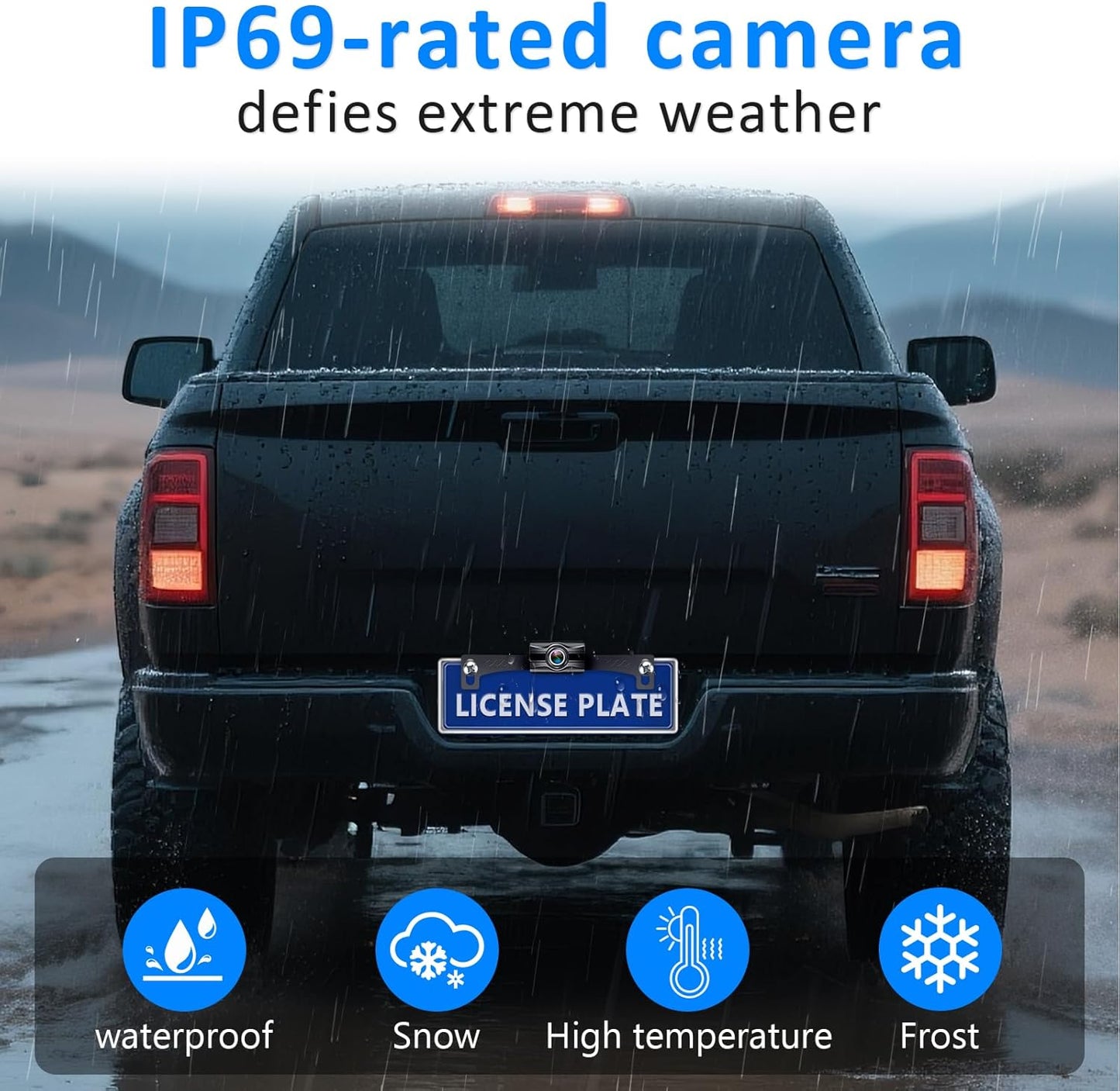 7-Inch Wireless Backup Camera for Truck ,Pickup, Trailer, Cars