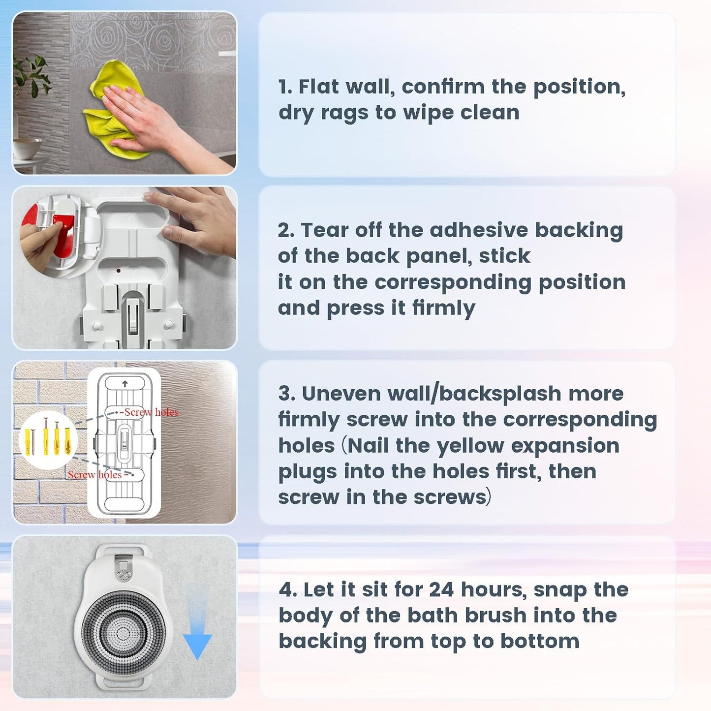 Electric Shower Brush for Body