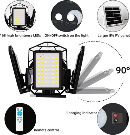 1500LM Solar Shed Light