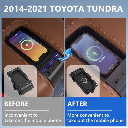 Wireless Charger Compatible with 2014-2021 Toyota Tundra
