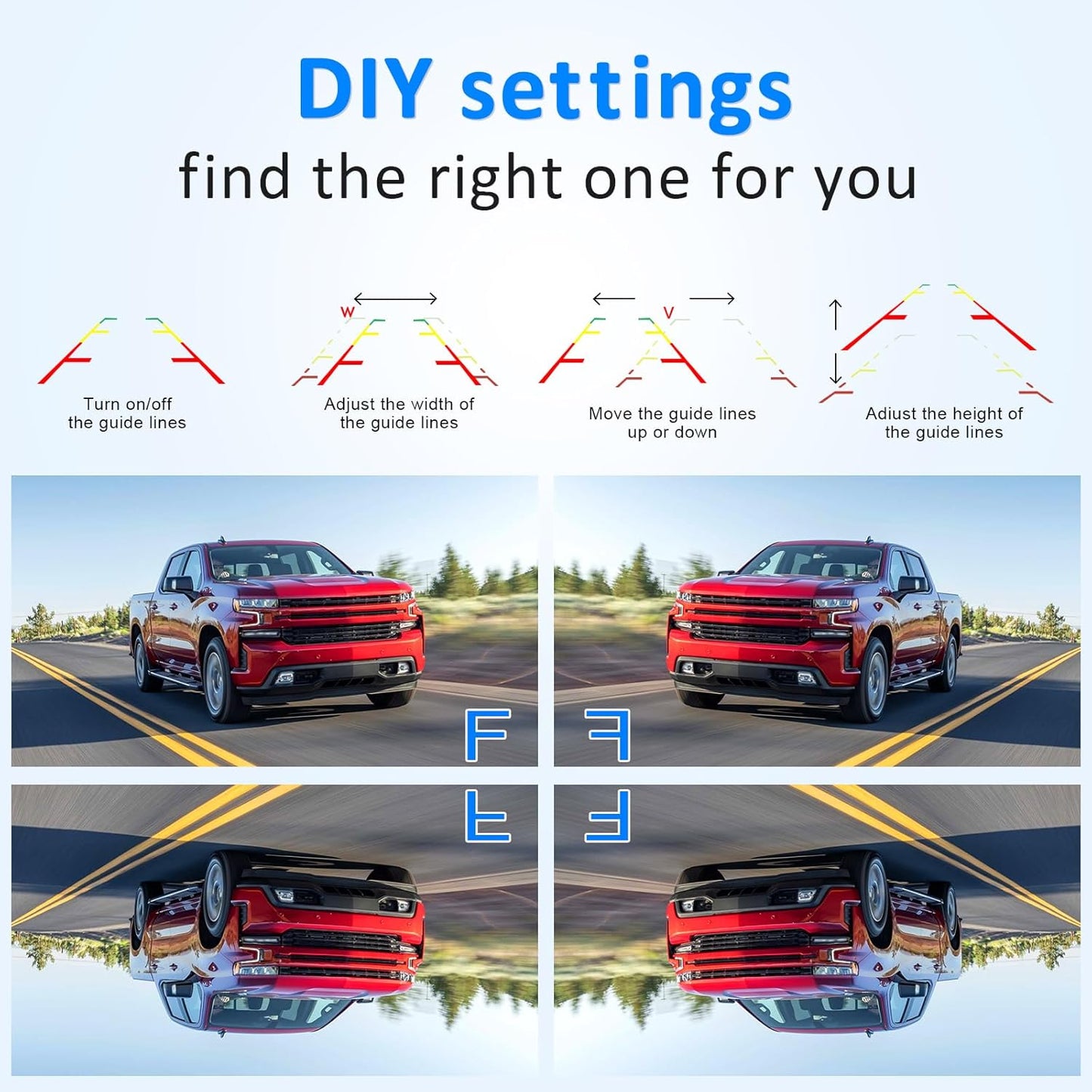 7-Inch Wireless Backup Camera for Truck ,Pickup, Trailer, Cars