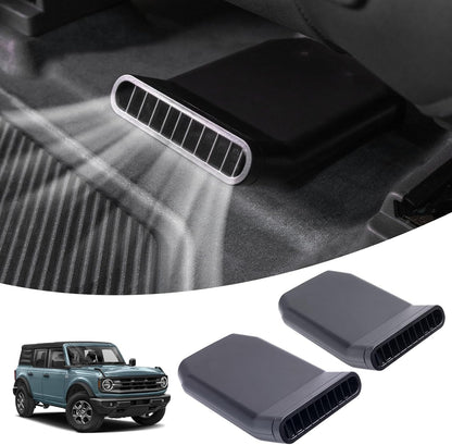 Plug-in Under Seat Vent Deflectors