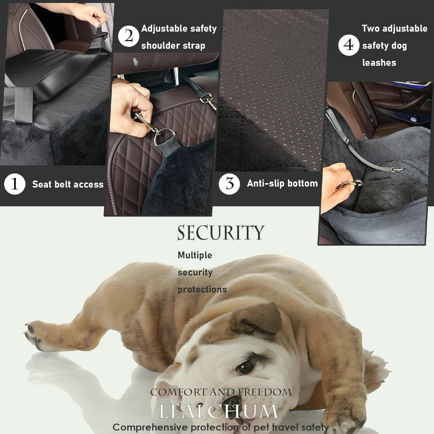 ﻿Dog Booster Car Seat