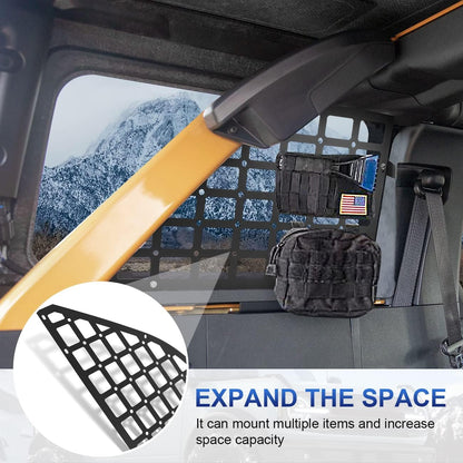 Rear Window Molle Panels Storage Panel System Ford Bronco 2021-2024