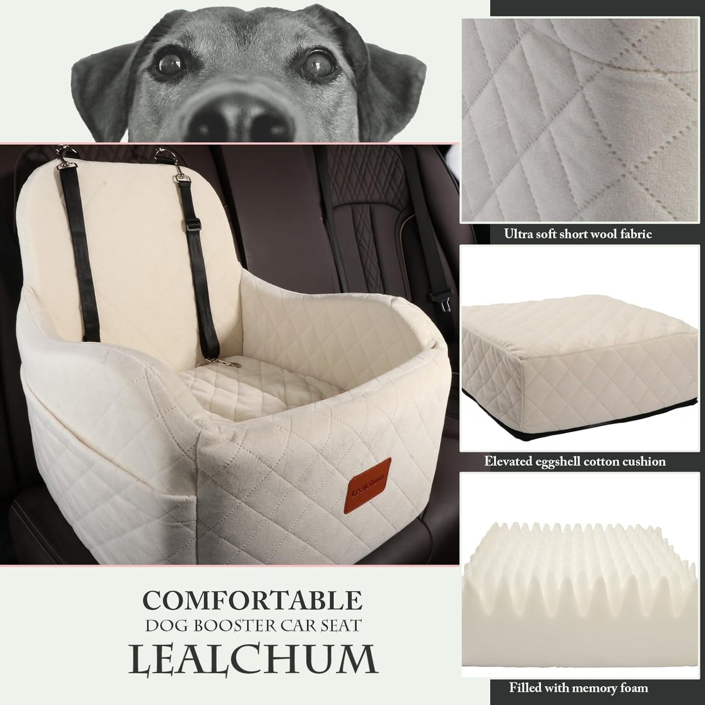 ﻿Dog Booster Car Seat