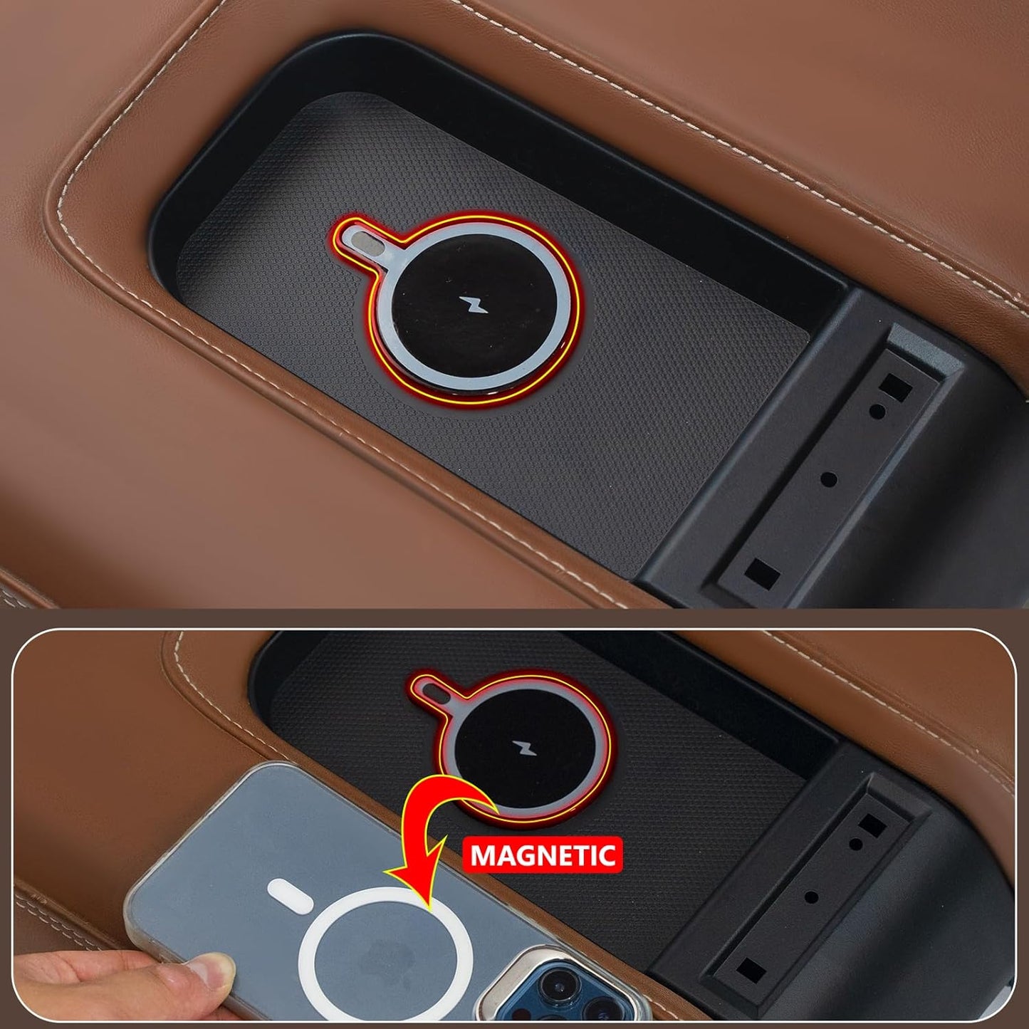 Wireless Charger Compatible with 2014-2021 Toyota Tundra