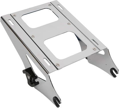 Two Up Tour Pack Mount Rack Bracket For Harley Touring Road King Glide