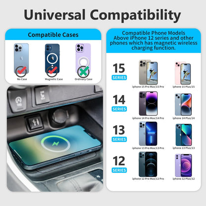 Wireless Charger Compatible with 2014-2021 Toyota Tundra