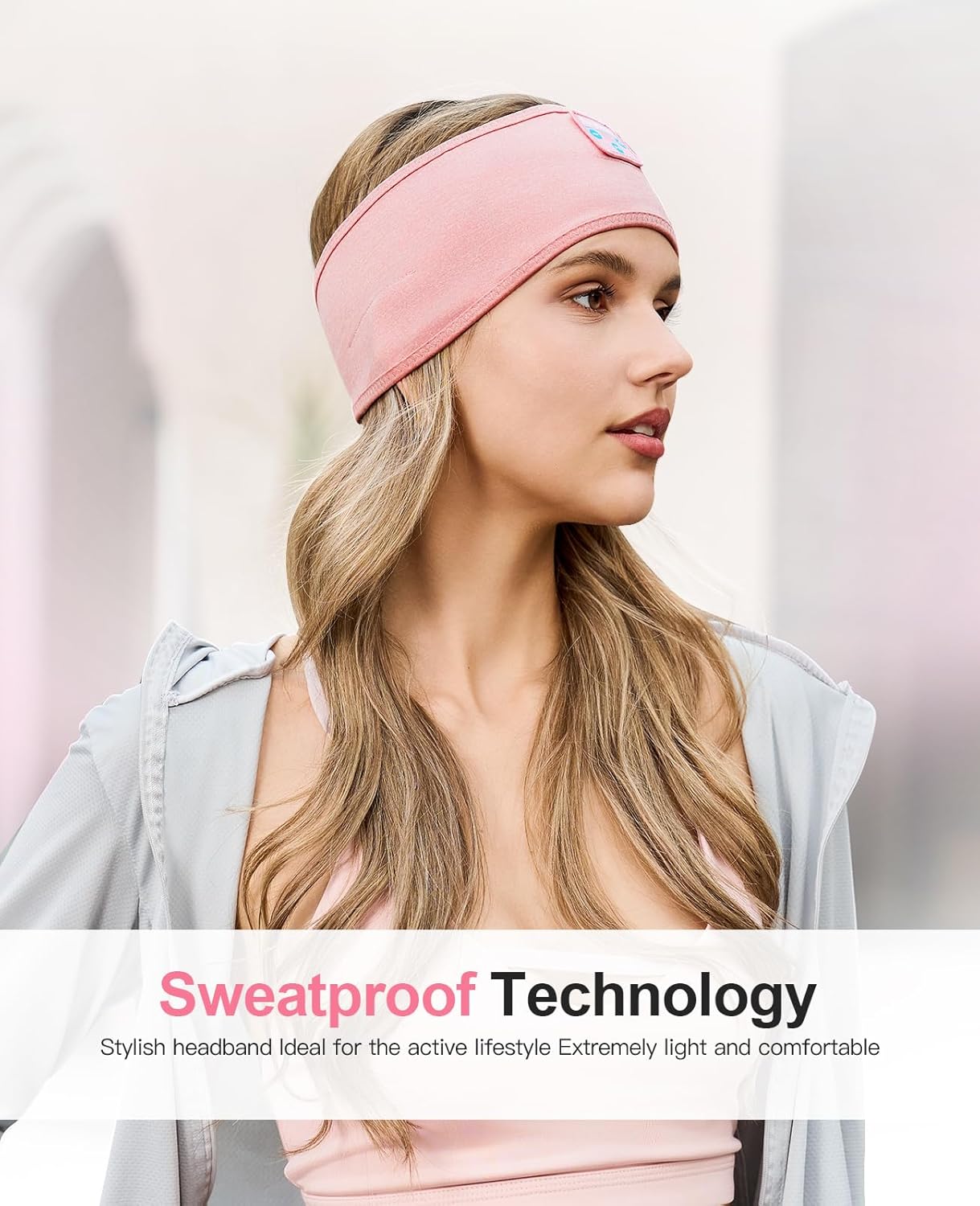 Noise-Canceling Sleep Headband Headphones